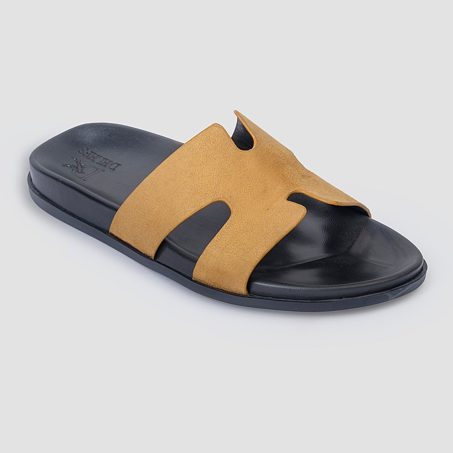 Slider Men | Francesca Suede Yellow
