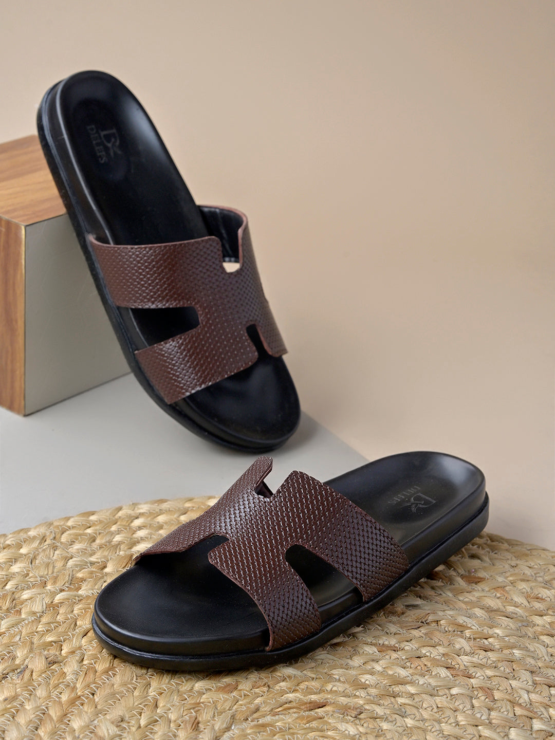 Slider Men | Valencia Dark Brown