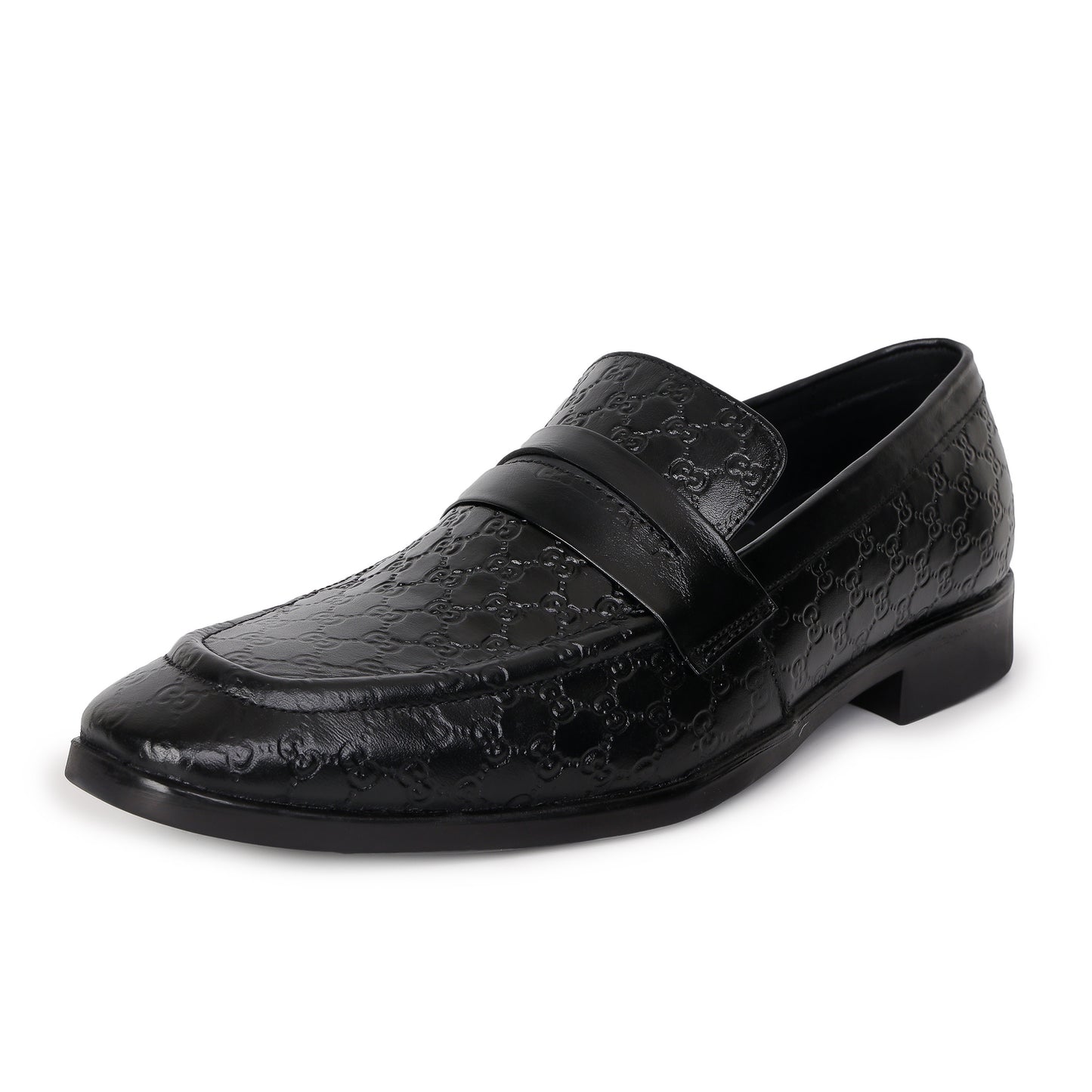 Delefs Men's Soft leather, effortless style Black Shoes