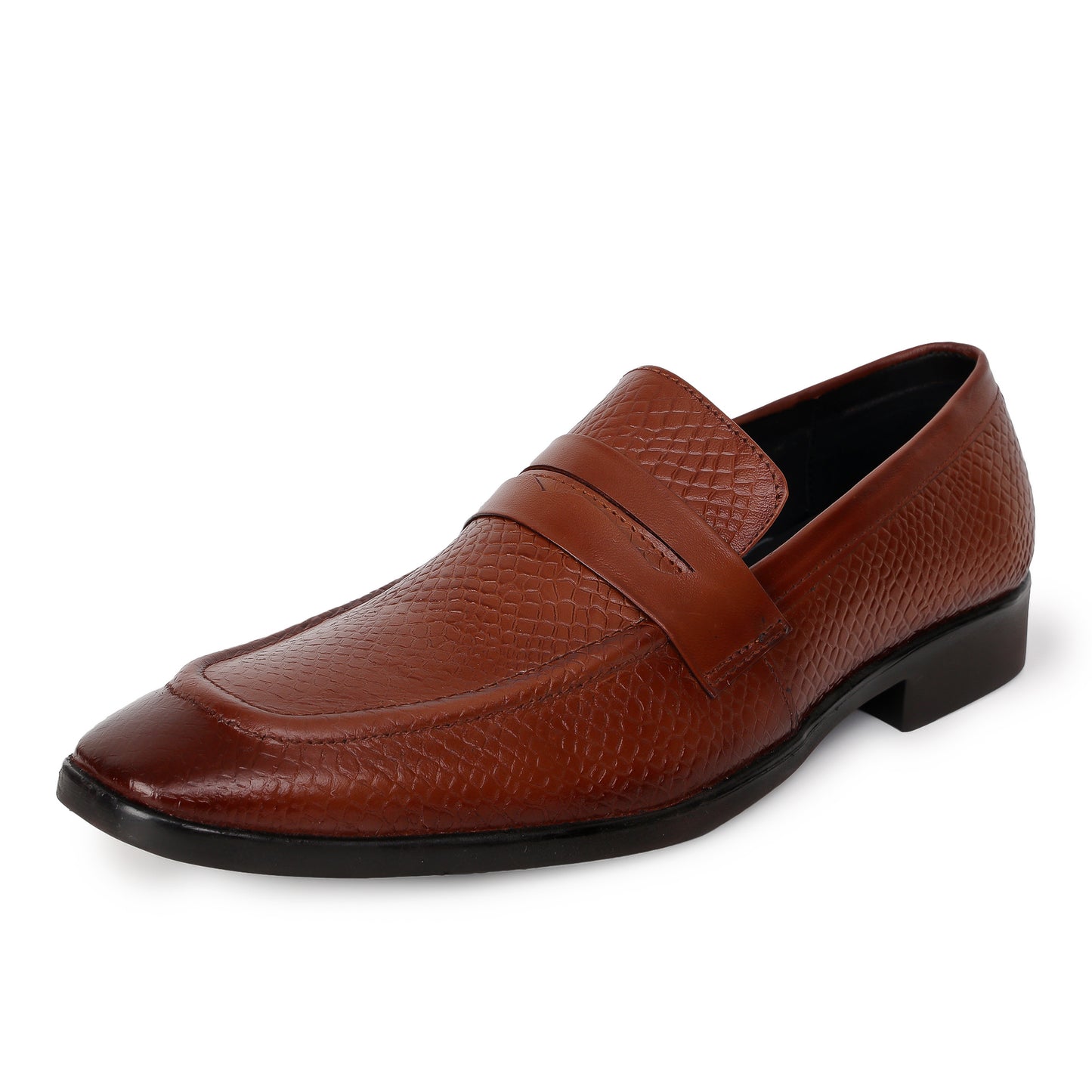 Delefs Men's Soft leather, effortless style Brown Shoes