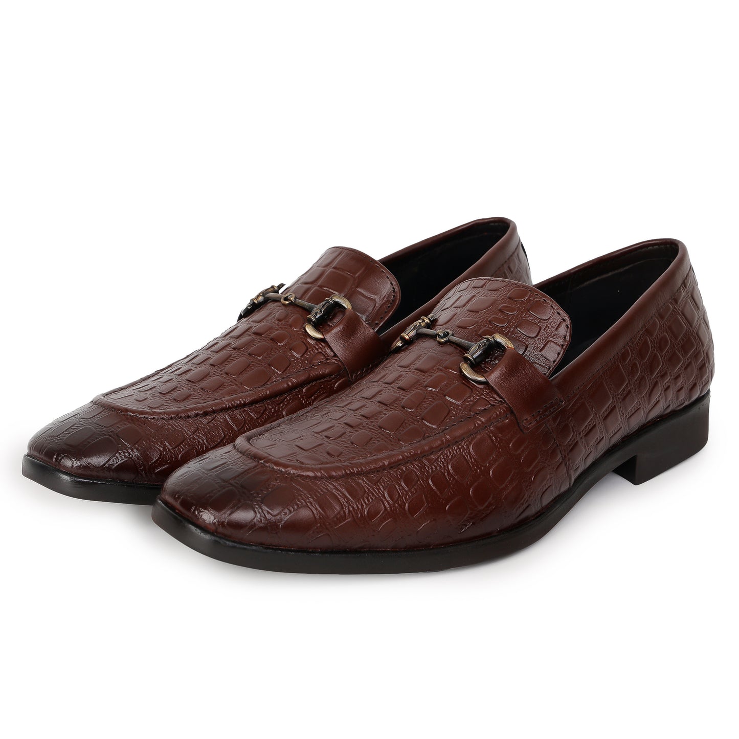 Delefs Men's Soft leather, effortless style Black Shoes