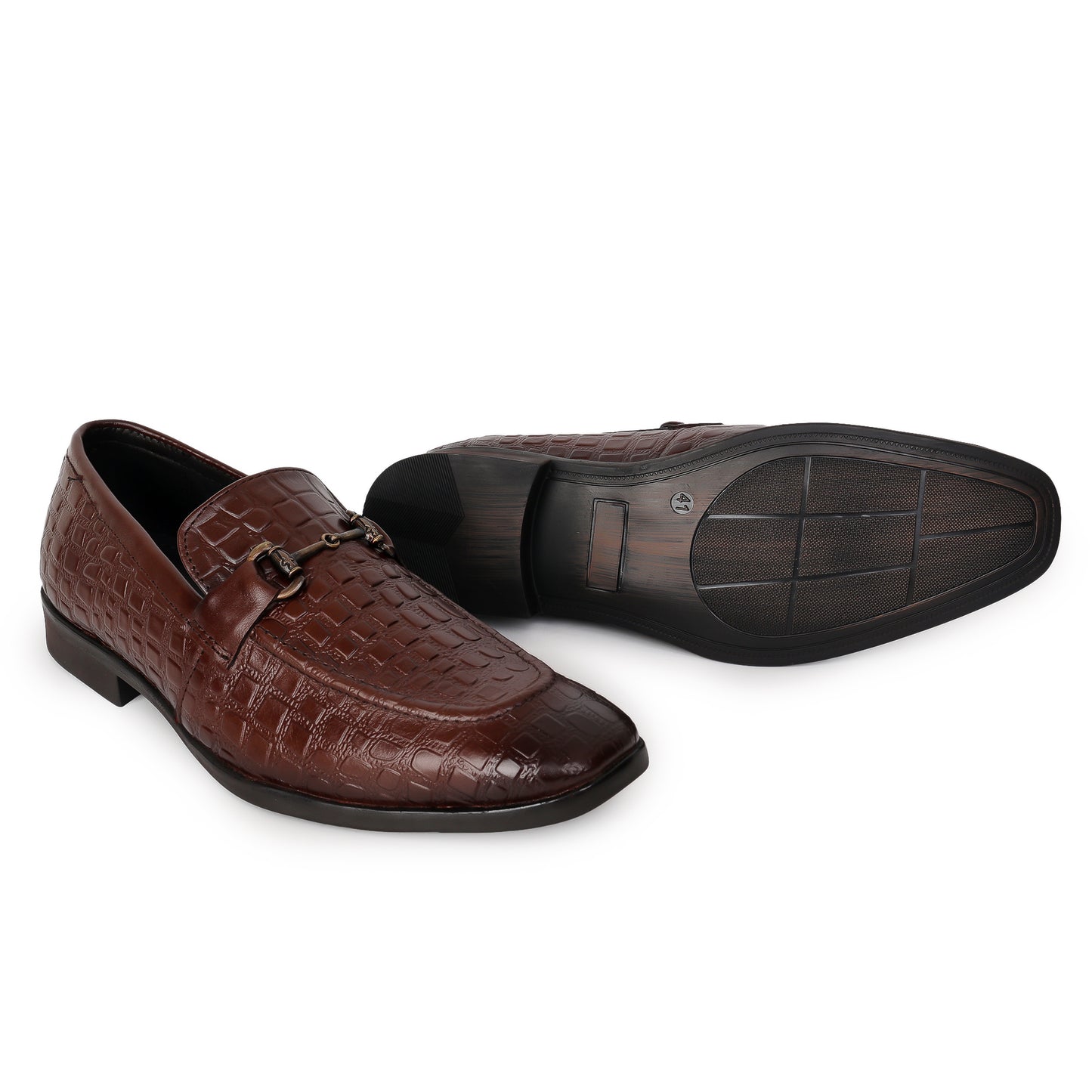 Delefs Men's Soft leather, effortless style Black Shoes
