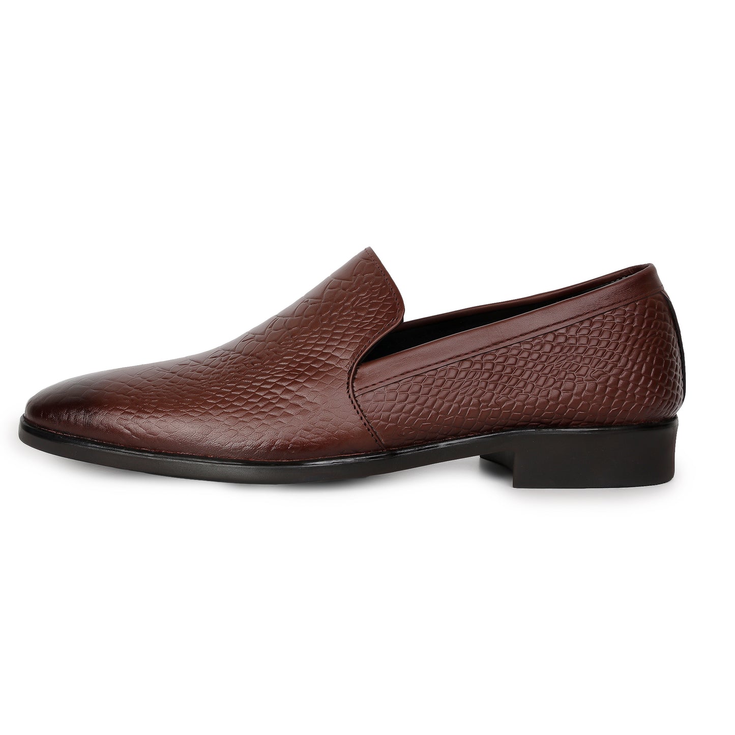 Delefs Men's Soft leather, effortless style Brown Shoes