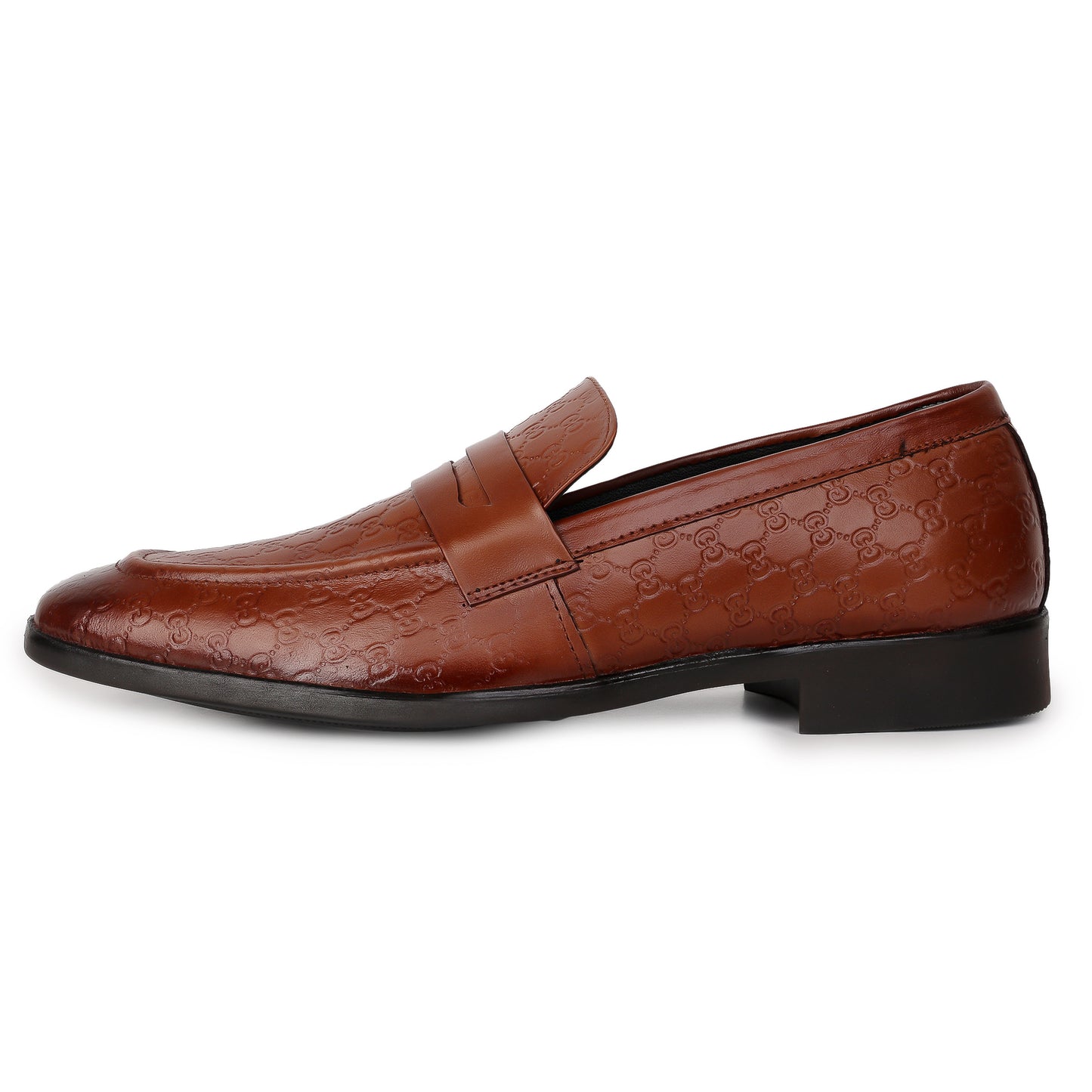 Delefs Men's Soft leather, effortless style Brown Shoes