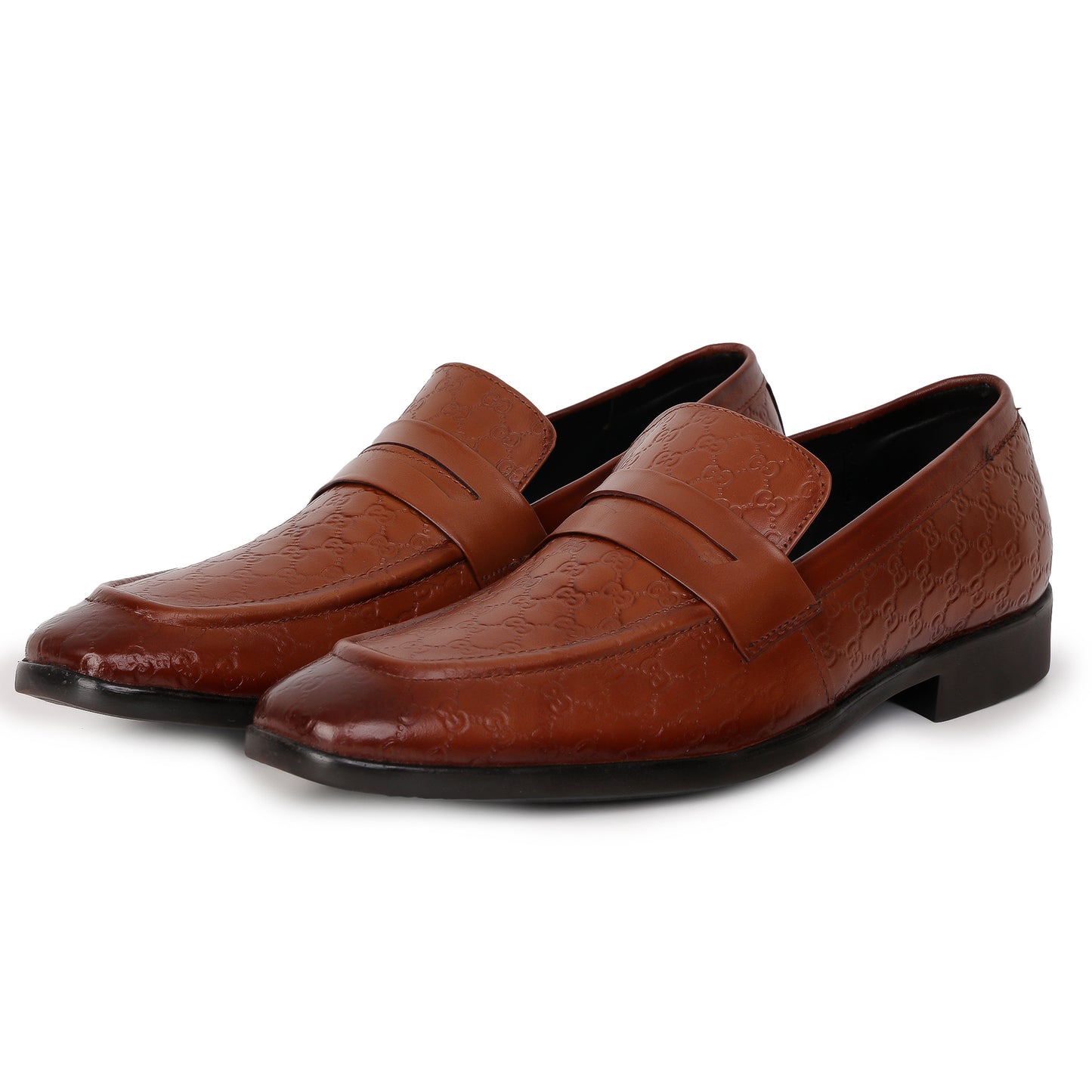 Delefs Men's Soft leather, effortless style Brown Shoes