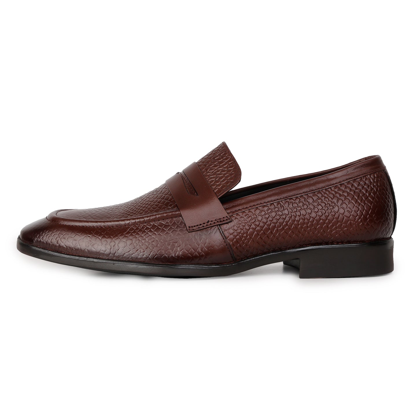 Delefs Men's Soft leather, effortless style Brown Shoes