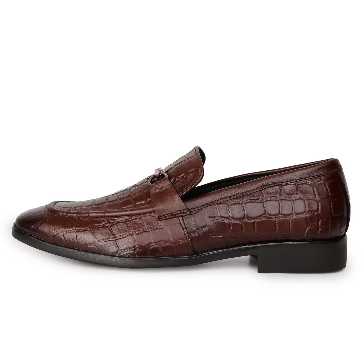 Delefs Men's Soft leather, effortless style Brown Shoes