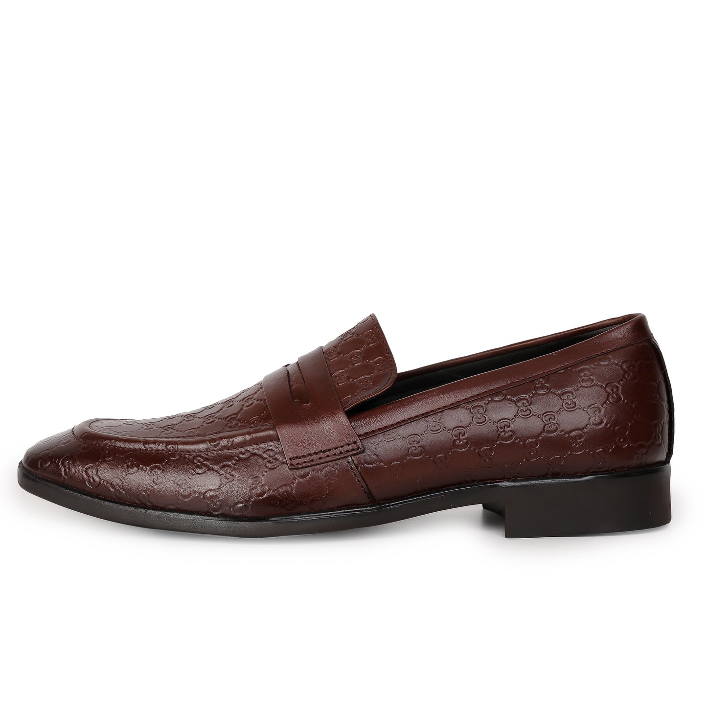 Delefs Men's Soft leather, effortless style Brown Shoes