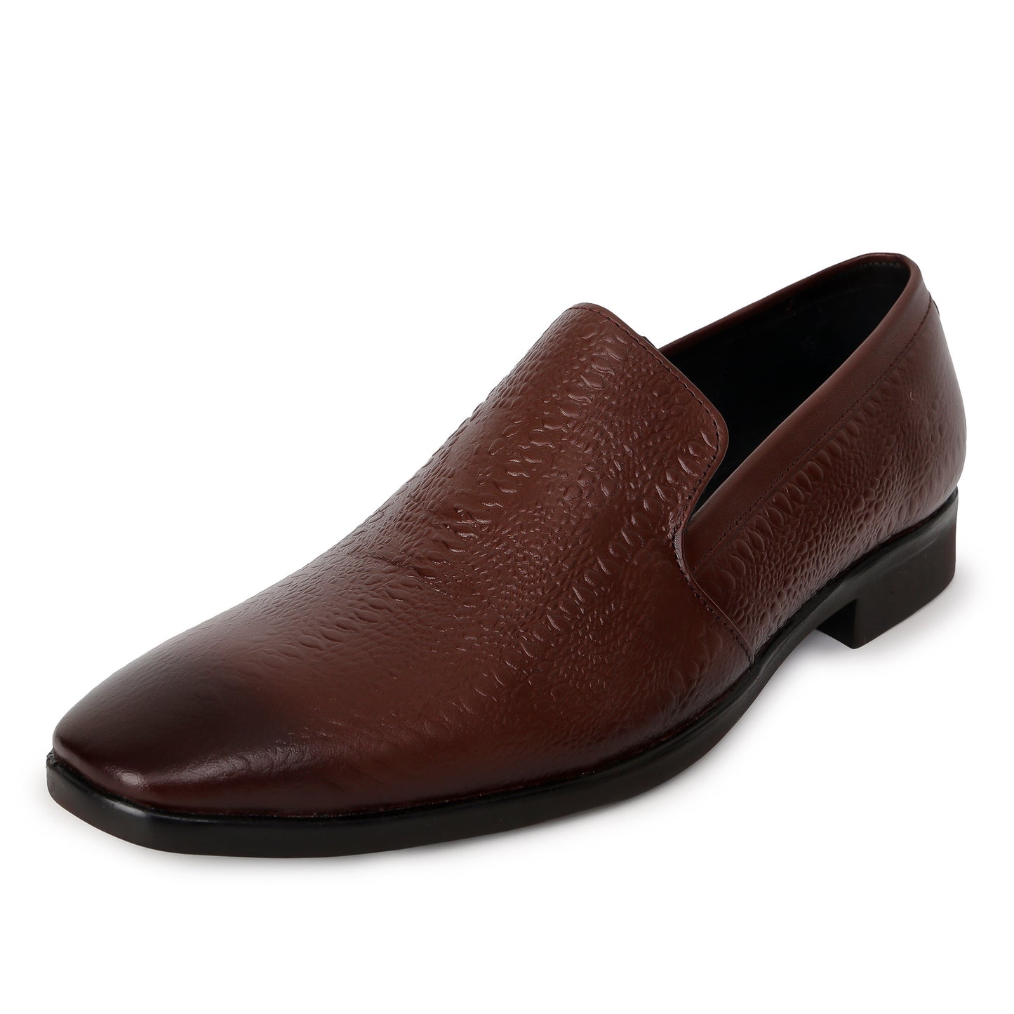 Delefs Men's Soft leather, effortless style Brown Shoes