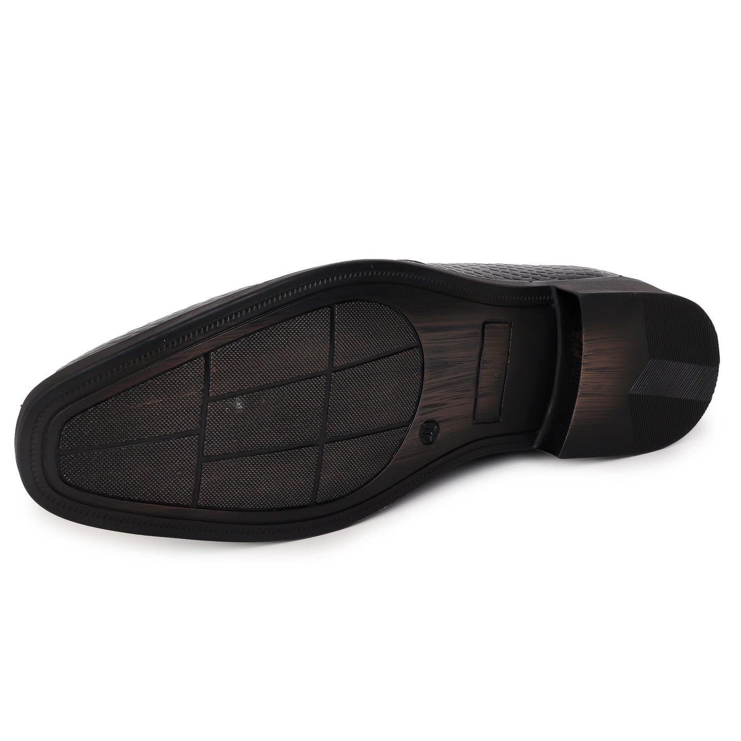 Delefs Men's Soft leather, effortless style Black Shoes