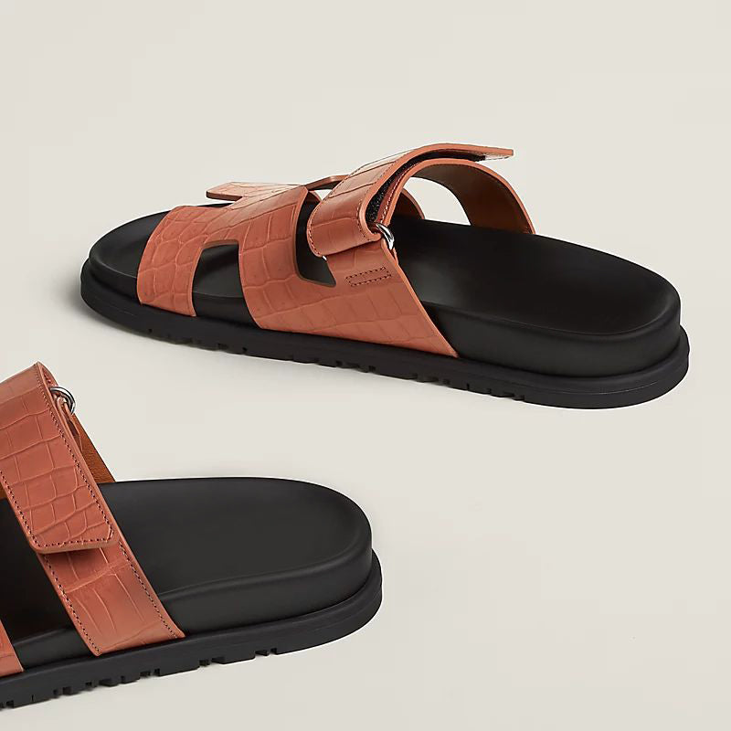 Slider | Croco Ellis Tan