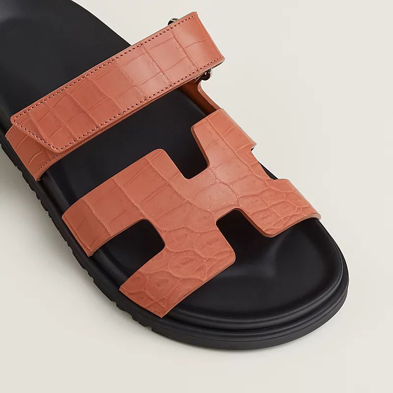 Slider | Croco Ellis Tan