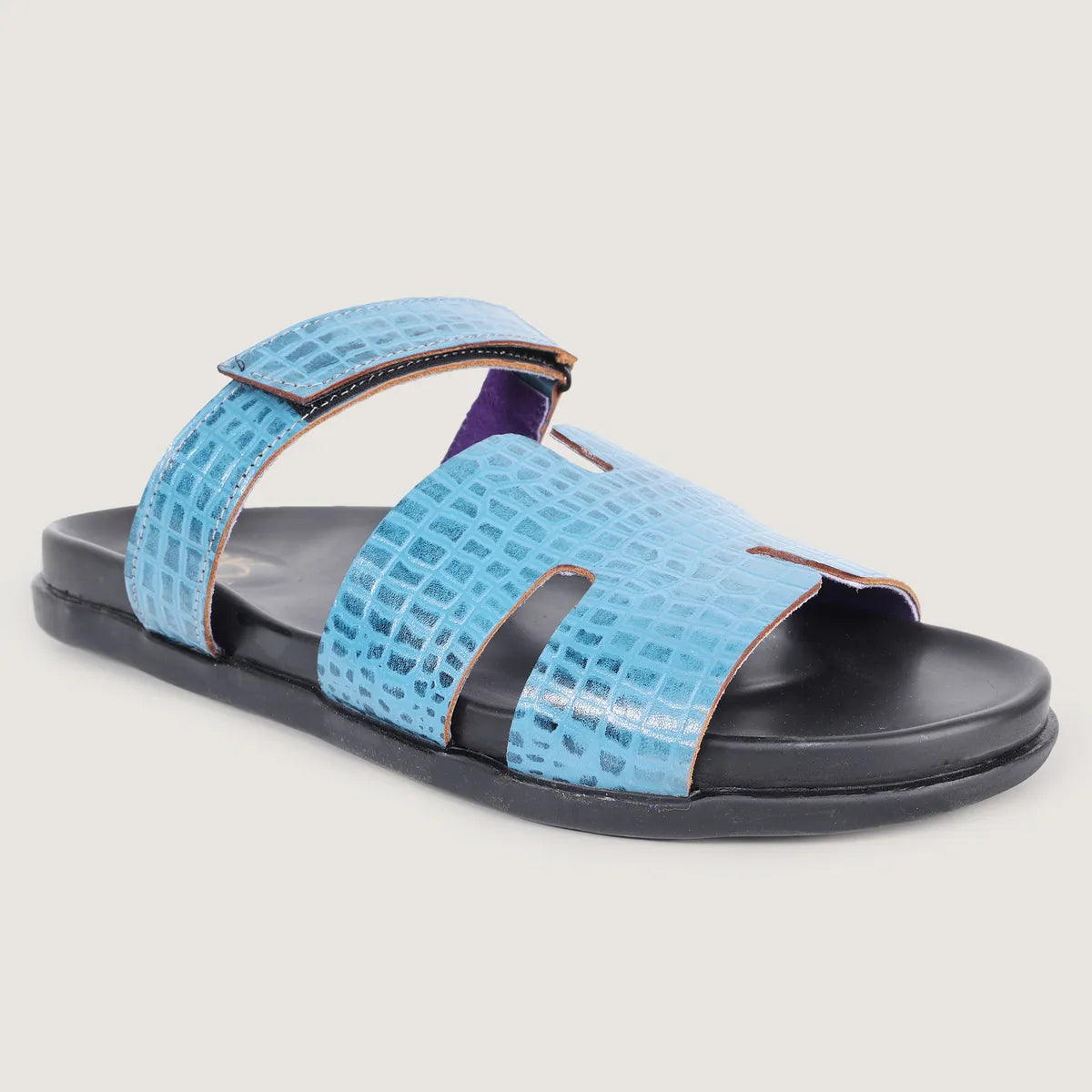 SLIDER | Croco-Orso Sky-Blue