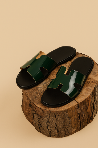 Slider-Men| Enea Patent Green