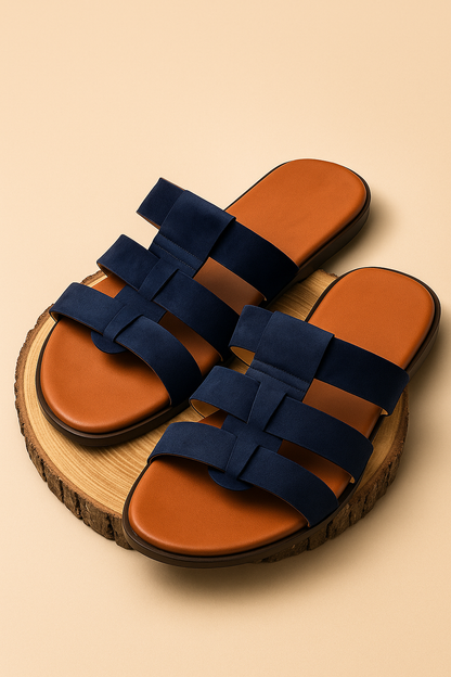 Slider-Men|  Suuede Blue