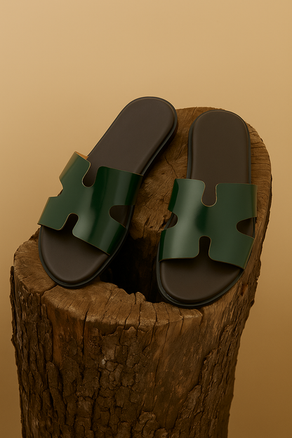 Slider-Men| Enea Patent Green