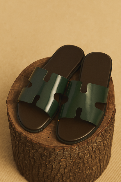Slider-Men| Enea Patent Green
