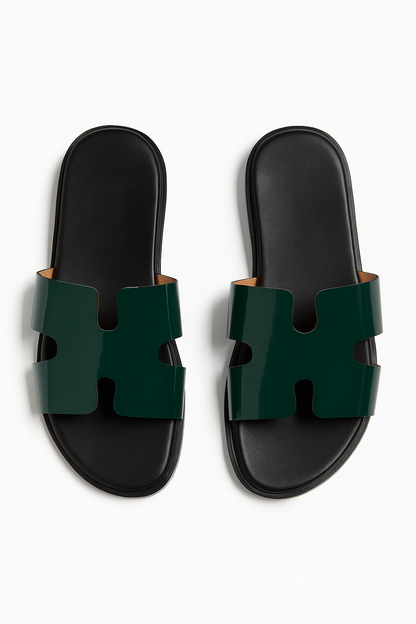 Slider-Men| Enea Patent Green