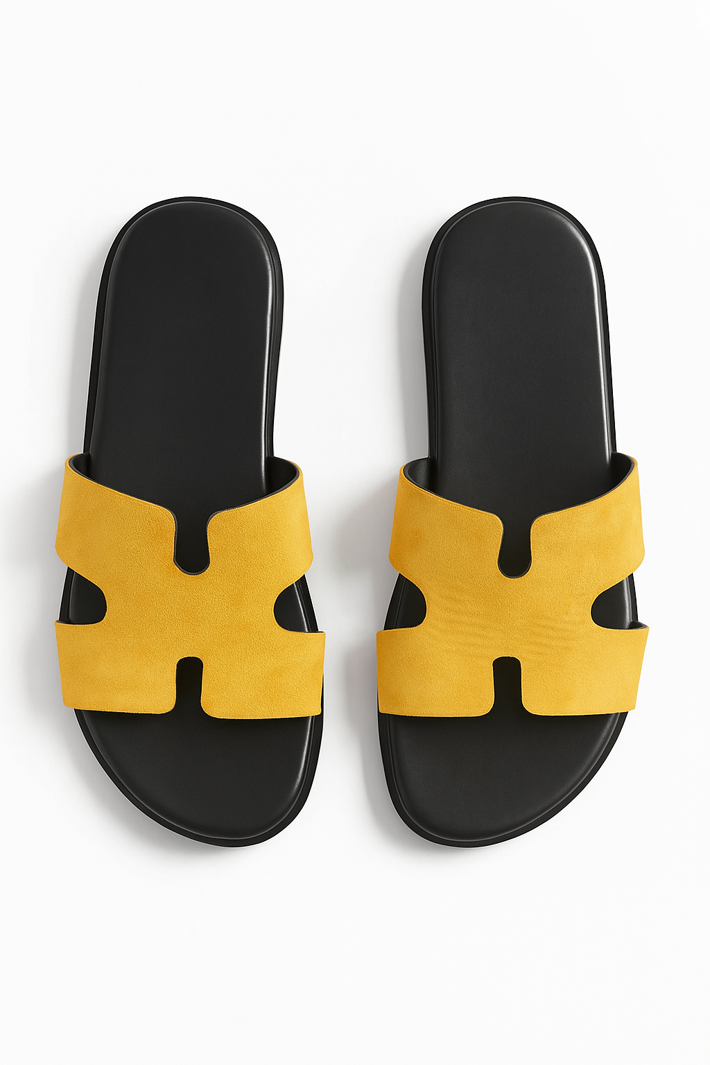 Slider-Men| Parco Suede Yellow