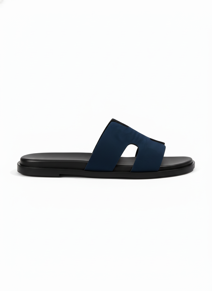 Slider-Men| Parco Suede Blue
