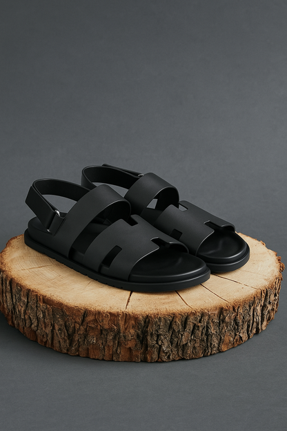 SLIDER | ELVIO MEN BLACK