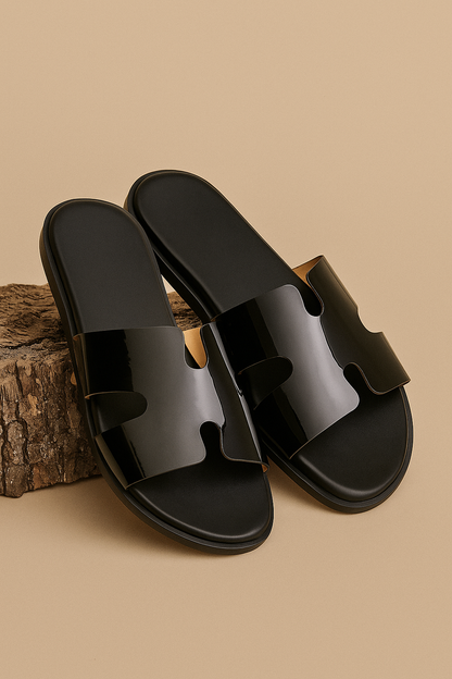 Slider-Men| Enea Patent Black