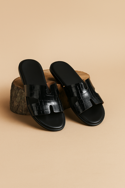 Slider-Men| Pietro Croco Painted  Black