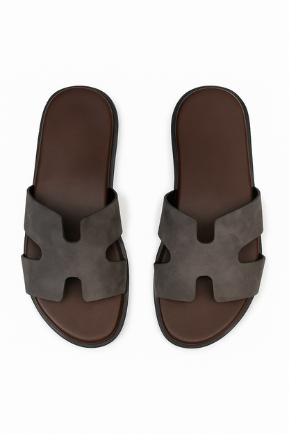 Slider-Men| Giorgo Suede Grey