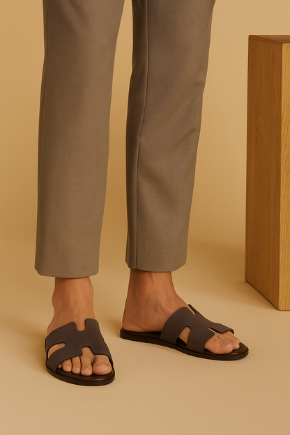 Slider-Men| Giorgo Suede Grey