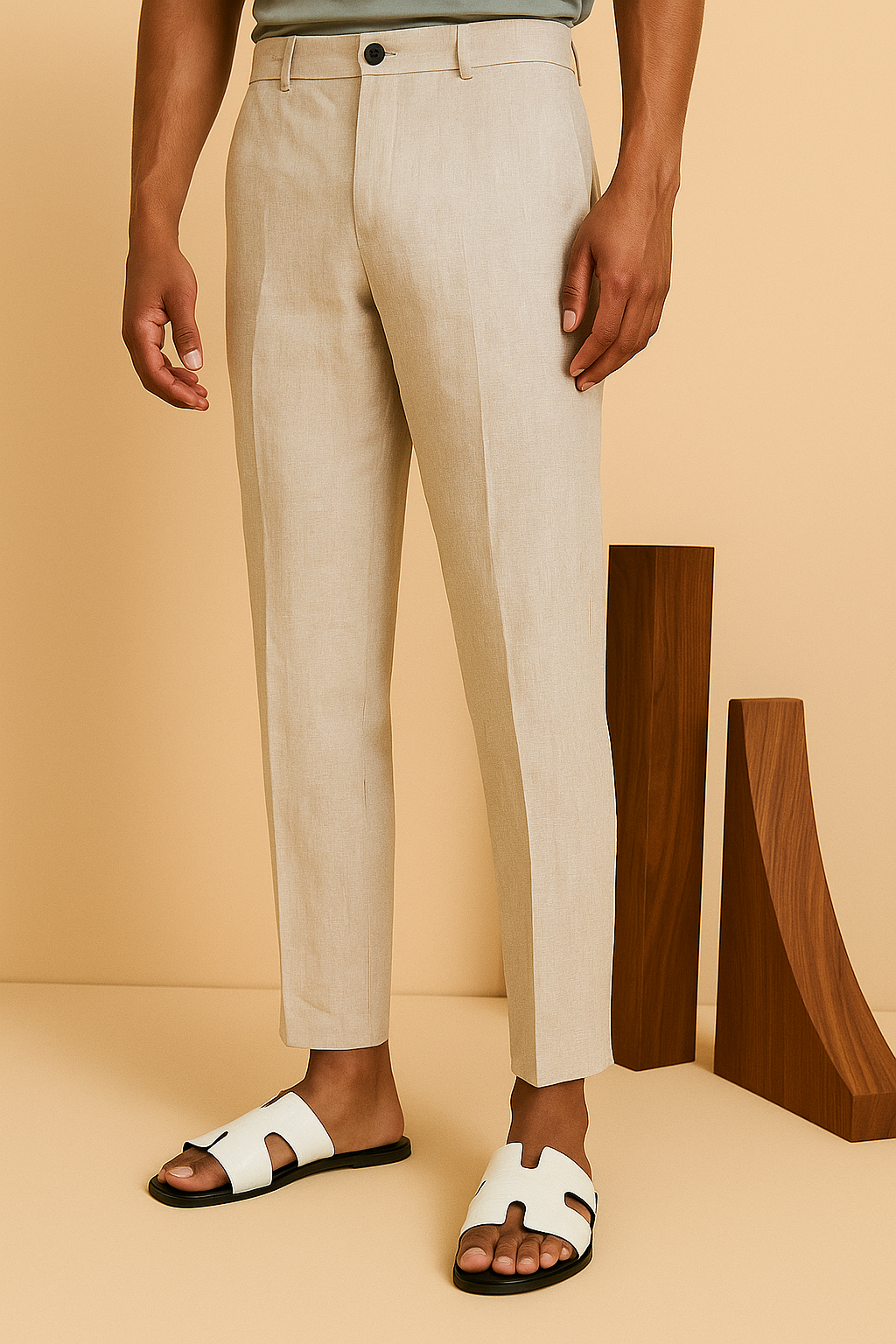 Slider-Men| Giuseppe Croco Patent White