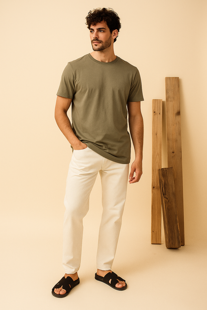 Slider Men | Francesca Suede Black