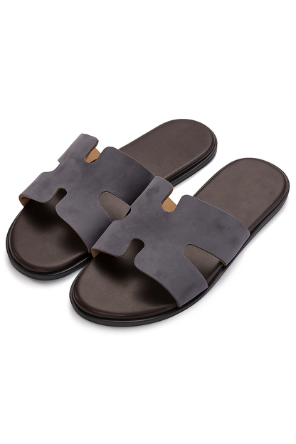 Slider-Men| Giorgo Suede Grey