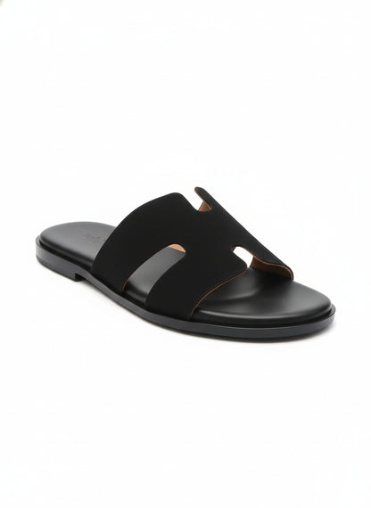 Slider-Men| Giorgo Suede  Black