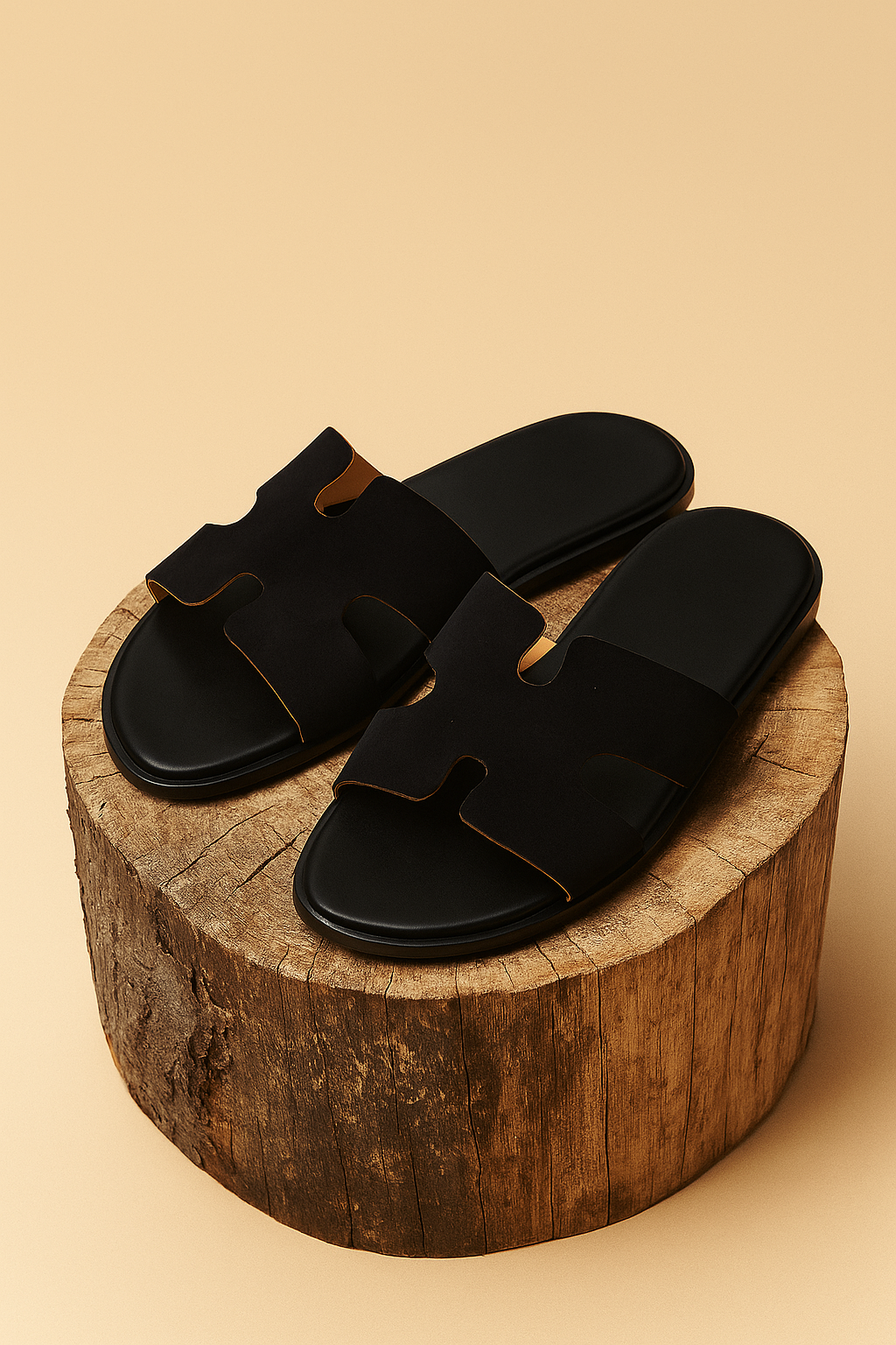Slider-Men| Giorgo Suede  Black