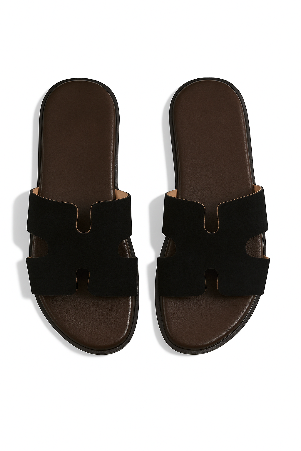 Slider-Men| Giorgo Suede  Black