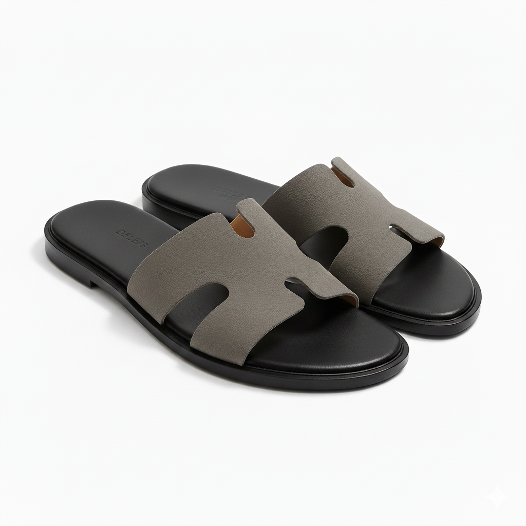 Slider-Men| Giorgo Suede Grey
