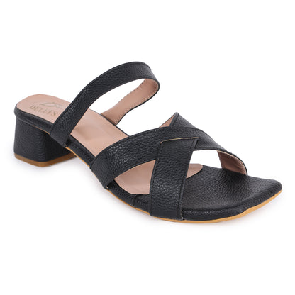 Women's Black Ballet Heels Sandals for Every Occasion Comfortable & Elegant