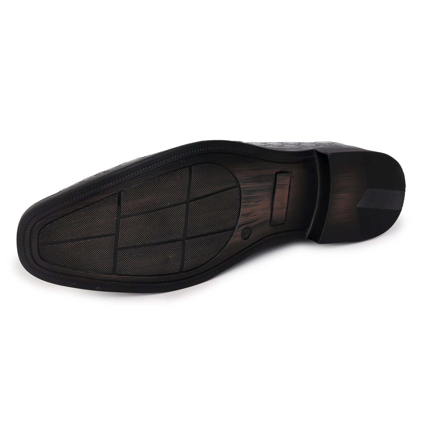 Delefs Men's  Soft leather, effortless style Black Shoes