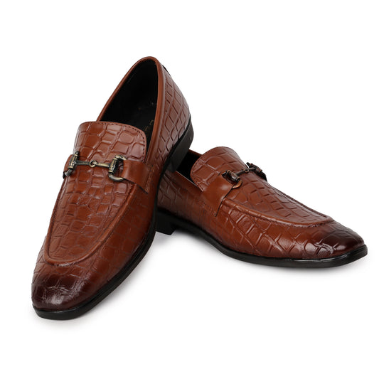 Delefs Men's Soft leather, effortless style Brown Shoes