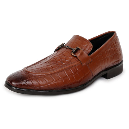 Delefs Men's Soft leather, effortless style Brown Shoes