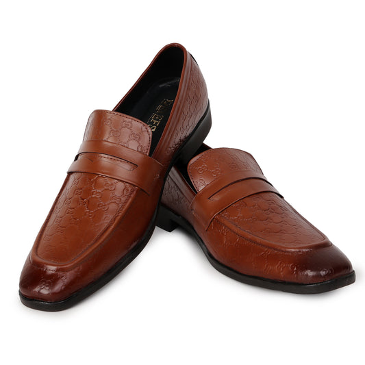 Delefs Men's Soft leather, effortless style Brown Shoes