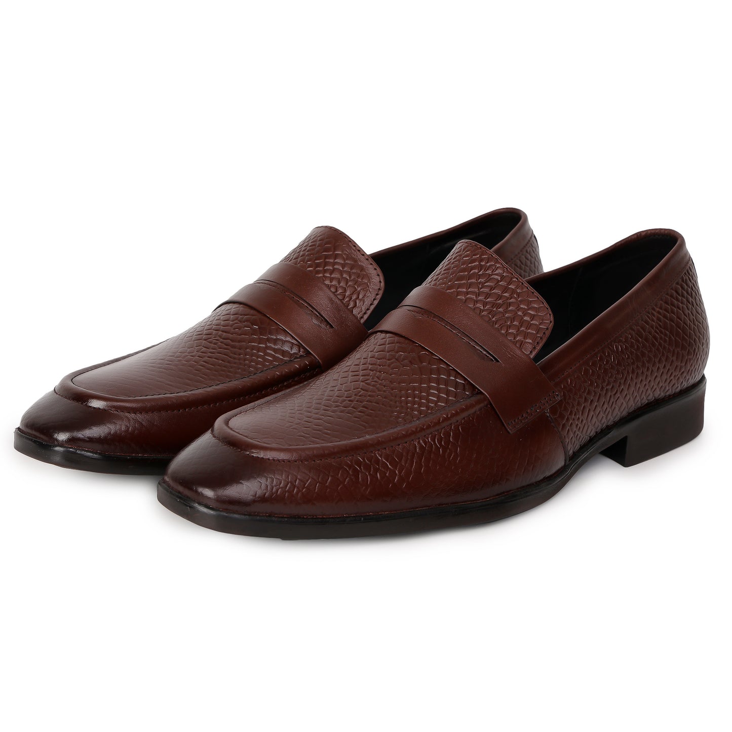 Delefs Men's Soft leather, effortless style Brown Shoes