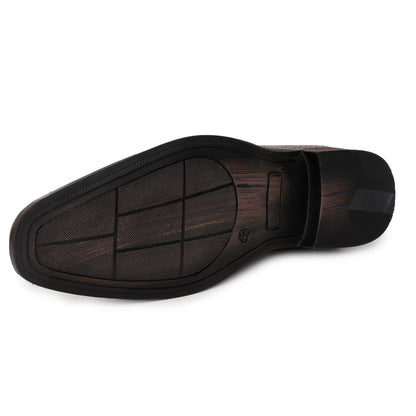 Delefs Men's Soft leather, effortless style Brown Shoes