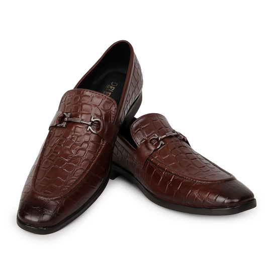 Delefs Men's Soft leather, effortless style Brown Shoes