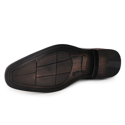Delefs Men's Soft leather, effortless style Brown Shoes