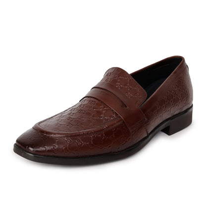 Delefs Men's Soft leather, effortless style Brown Shoes