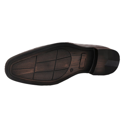 Delefs Men's Soft leather, effortless style Brown Shoes