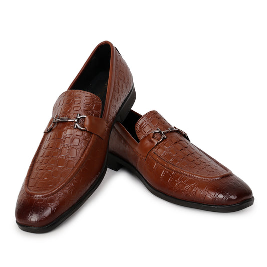 Delefs Men's Soft leather, effortless style Tan Brown Shoes