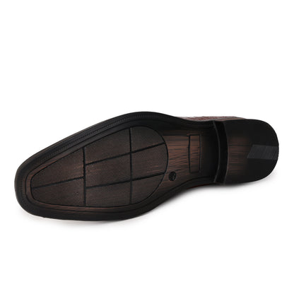 Delefs Men's Soft leather, effortless style Tan Brown Shoes