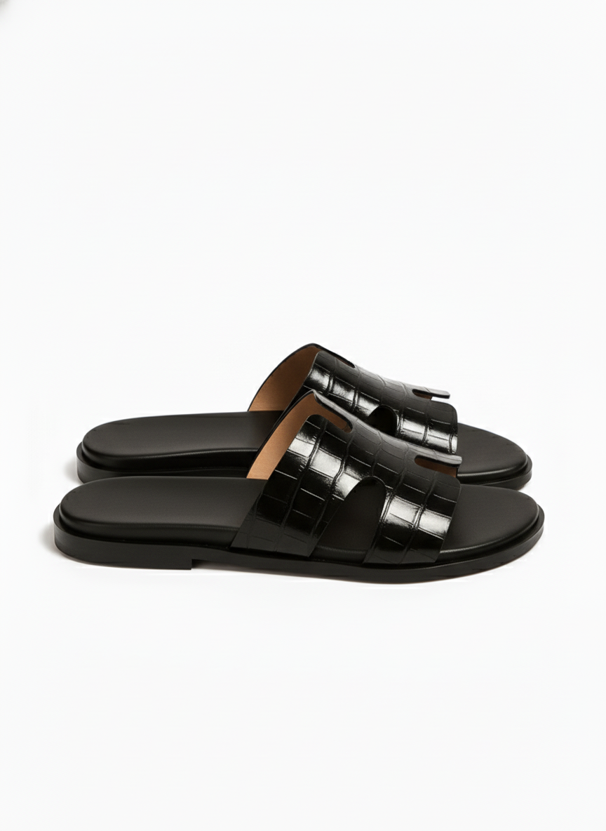 Slider-Men| Pietro Croco Painted  Black